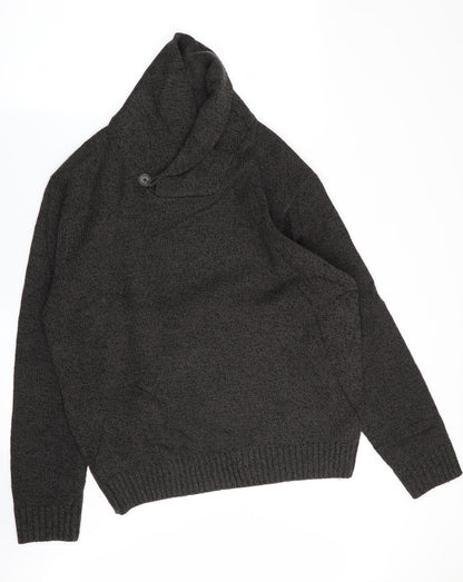 M&S Mens Brown   Pullover Jumper Size M