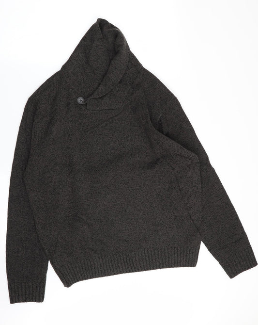 M&S Mens Brown   Pullover Jumper Size M
