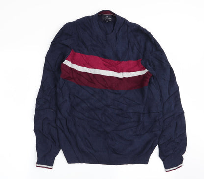 Blue Harbour Mens Blue   Pullover Jumper Size M