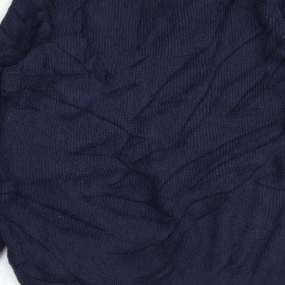 Blue Harbour Mens Blue   Pullover Jumper Size M