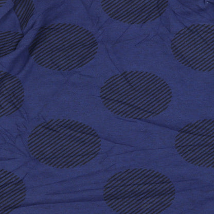 Womens UK Size 12 M&S Blue Basic T-Shirt