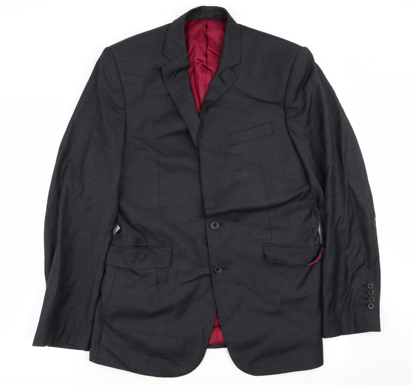 Mens UK Size 38 Roderick Charles Regular Grey Suit Jacket