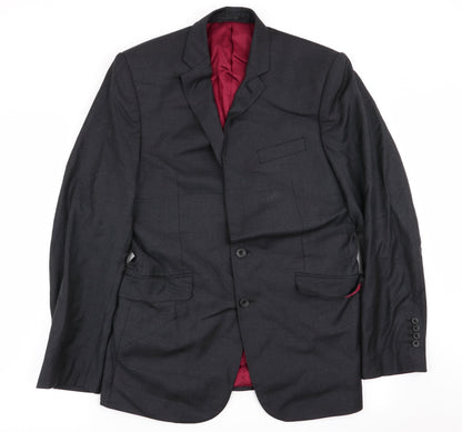 Mens UK Size 38 Roderick Charles Regular Grey Suit Jacket