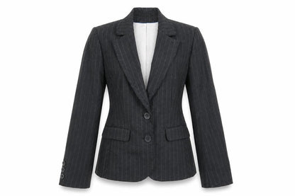 Womens UK Size 10 Autonomy Petites Grey Blazer
