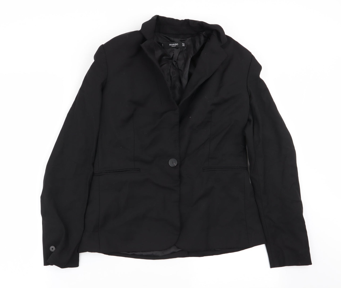 Mango Womens Black   Jacket Blazer Size 8