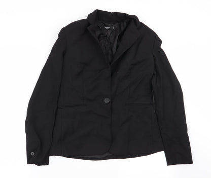 Mango Womens Black   Jacket Blazer Size 8