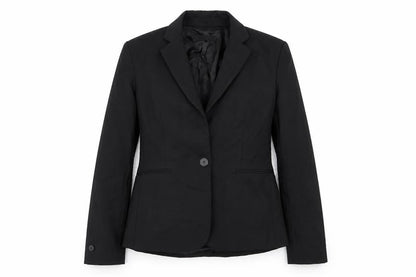 Womens UK Size 8 Mango Regular Black Blazer