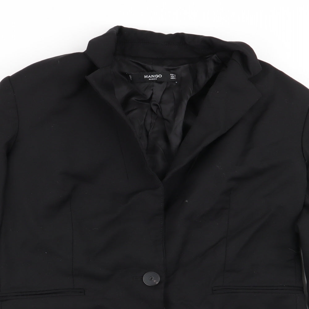 Mango Womens Black   Jacket Blazer Size 8