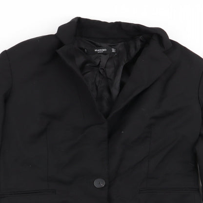 Mango Womens Black   Jacket Blazer Size 8