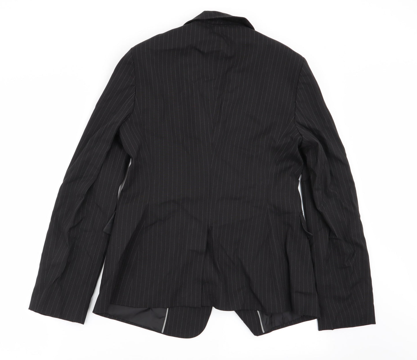 Womens UK Size 12 Preworn Regular Black Blazer