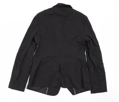 Womens UK Size 12 Preworn Regular Black Blazer