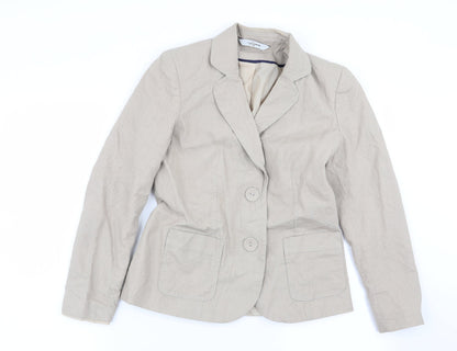 Simply Stock Shop Womens Beige   Jacket Blazer Size 10