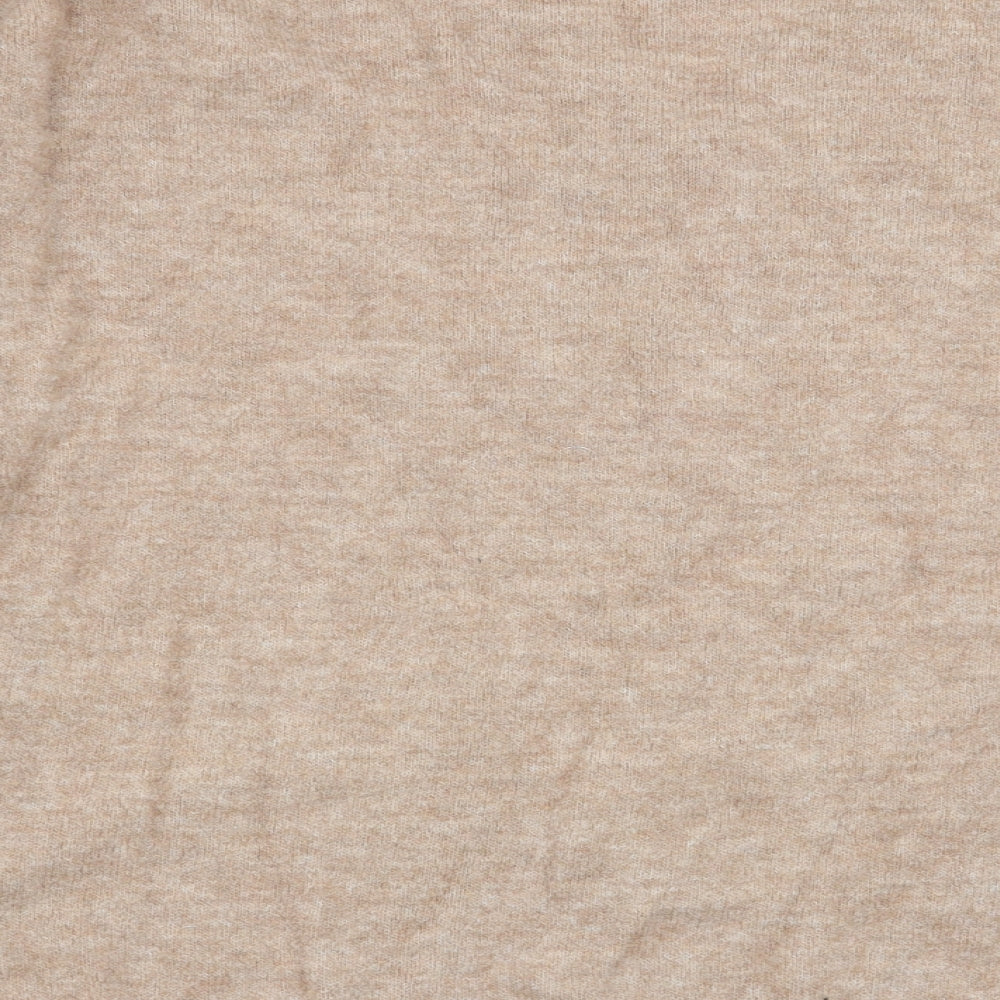 Womens UK Size M H&M Beige Pullover Jumper