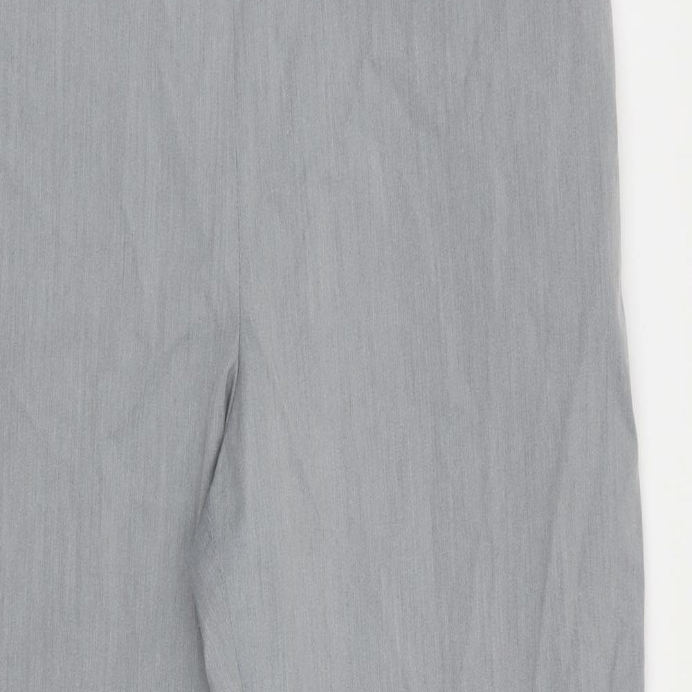 Womens UK Size 12 M&S Regular Fit  Grey Trousers