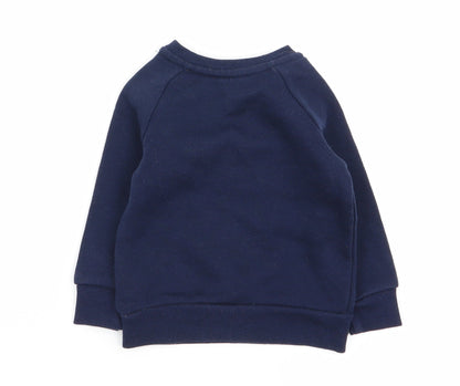 Primark Girls Blue   Pullover Jumper Size 6-9 Months