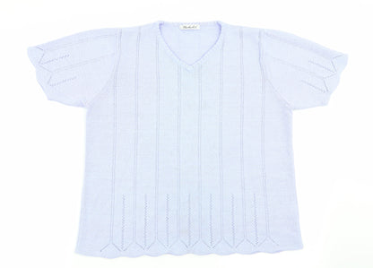 Berkertex Womens Purple   Basic T-Shirt Size 14