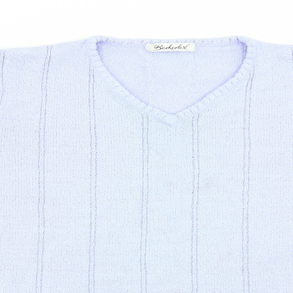 Berkertex Womens Purple   Basic T-Shirt Size 14