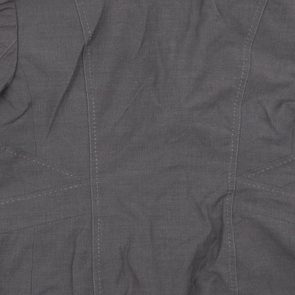 oscar b Womens Brown   Jacket Blazer Size 12