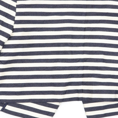 Autograph Womens Multicoloured Striped  Jacket Blazer Size 8