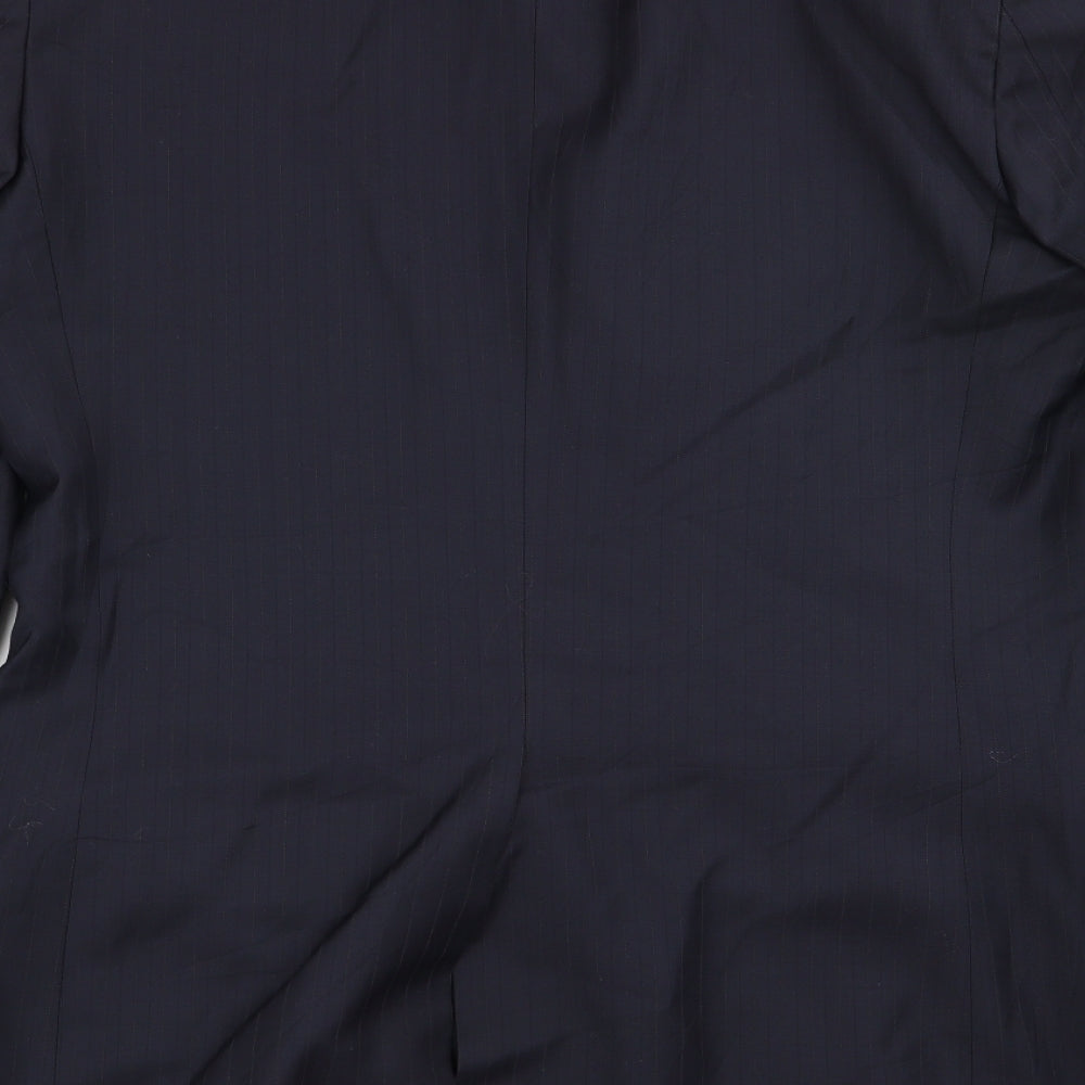 Mens UK Size 38 M&S Regular Blue Suit Jacket