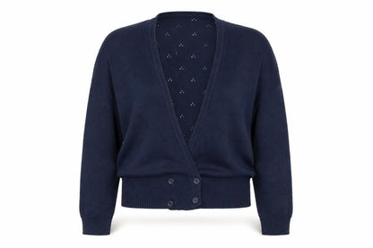 Womens UK Size 12 Littlewoods Blue Cardigan Jumper