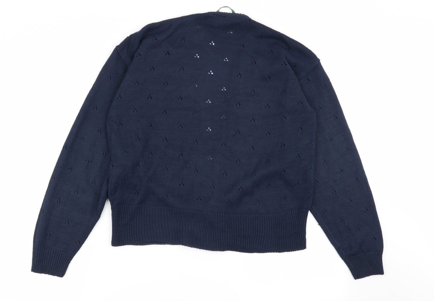 Womens UK Size 12 Littlewoods Blue Cardigan Jumper
