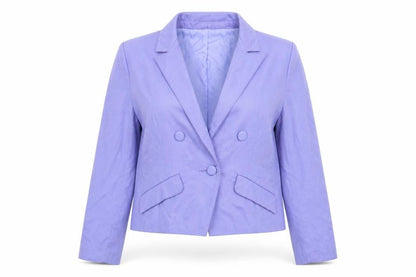 Yessica Womens Purple   Jacket Blazer Size 14