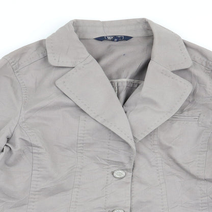 Maine Womens Purple   Jacket Blazer Size 10