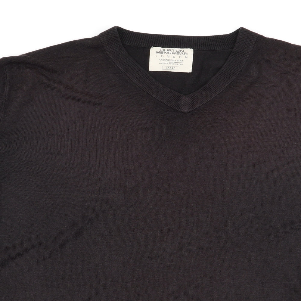 Burton menswear Mens Brown   Pullover Jumper Size L