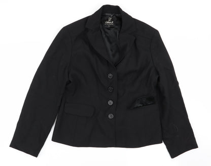 celia b Womens Black   Jacket Blazer Size 16