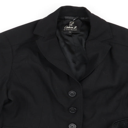 celia b Womens Black   Jacket Blazer Size 16