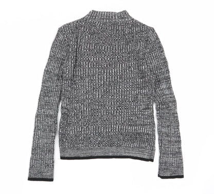 Womens UK Size S Topshop Grey Pullover Jumper