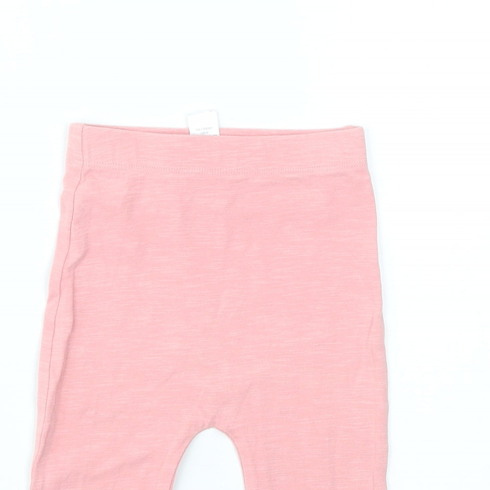 George Girls Pink   Capri Leggings Size 6-9 Months