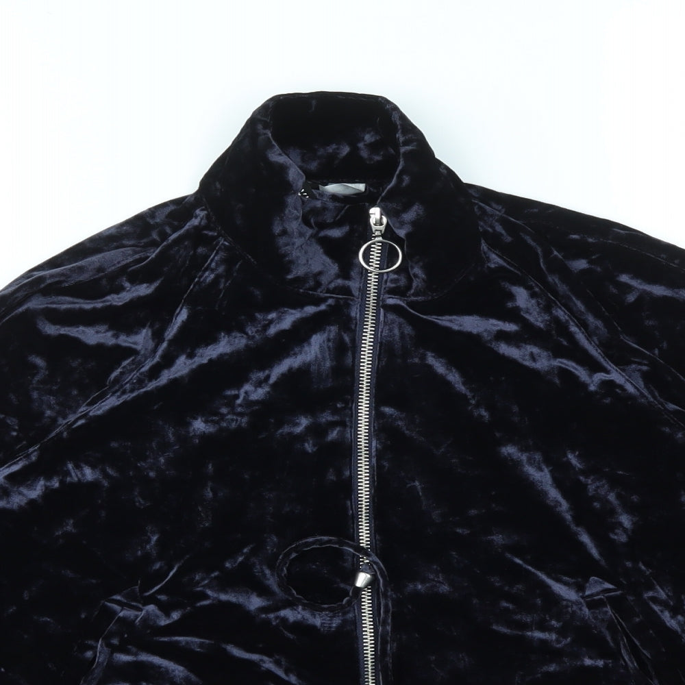 Womens UK Size 2 H&M Blue Jacket
