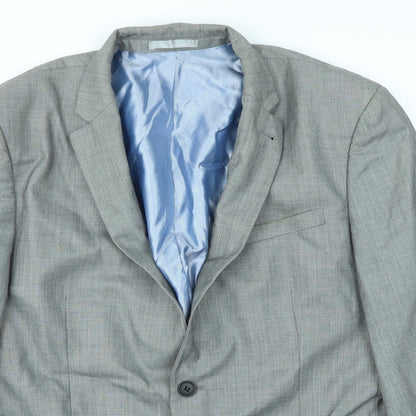 Cedar Wood State Mens Grey   Jacket Blazer Size 42