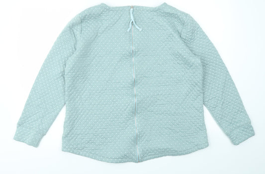 FIRST EVENUE  Womens Blue   Full Zip Jumper Size L