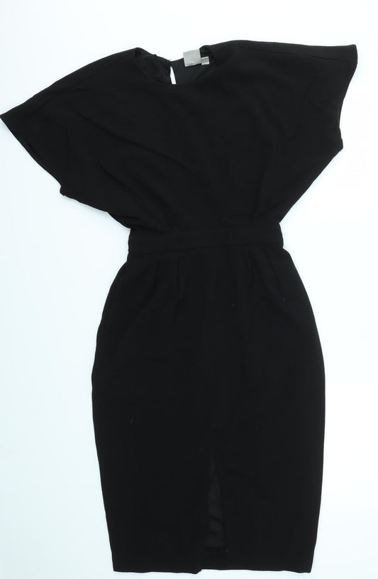 ASOS Womens Black   Fit & Flare  Size 4