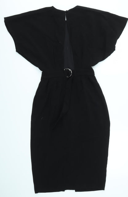 ASOS Womens Black   Fit & Flare  Size 4