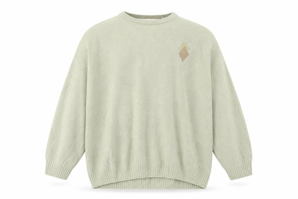 Mens UK Size XL EWM Beige Pullover Sweatshirt
