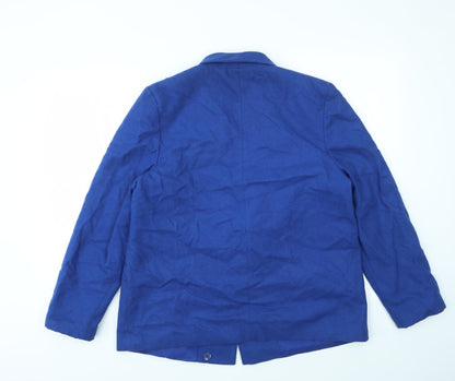 Littlewoods Womens Blue   Jacket Blazer Size 16