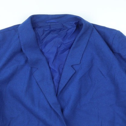 Littlewoods Womens Blue   Jacket Blazer Size 16