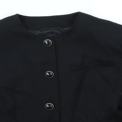 TONI Womens Black   Jacket Blazer Size 38