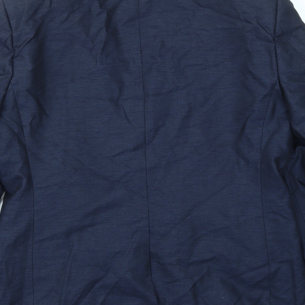 Mens UK Size 38 T&W Regular Blue Suit Jacket