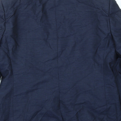 Mens UK Size 38 T&W Regular Blue Suit Jacket