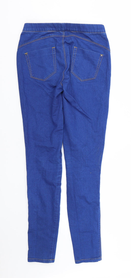 Primark Womens Blue  Denim Jegging Jeans Size 6 L27.5 in