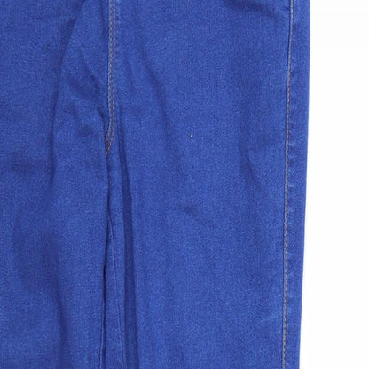 Primark Womens Blue  Denim Jegging Jeans Size 6 L27.5 in