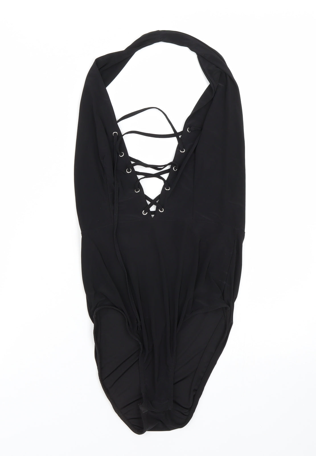 Boohoo Womens Black   Catsuit One-Piece Size 8