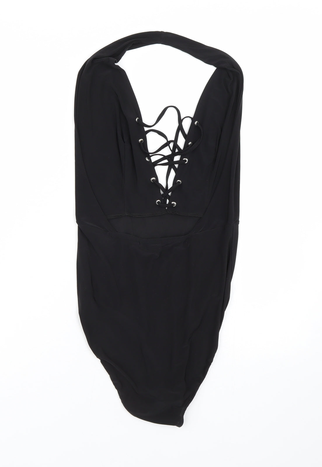 Boohoo Womens Black   Catsuit One-Piece Size 8
