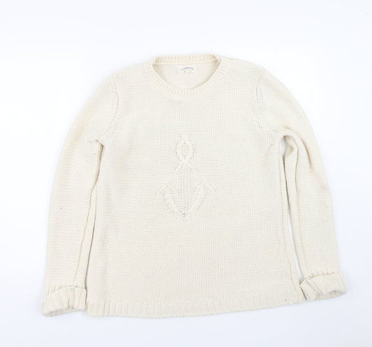Cambridge Womens Beige   Pullover Jumper Size XL
