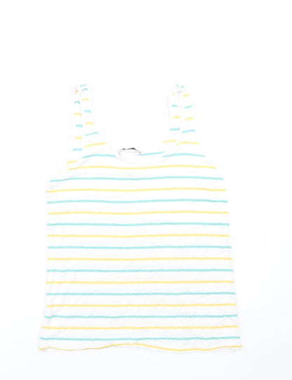 Womens UK Size 8 TU White Basic Tank